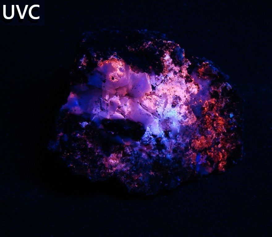 Nerost UV-kalcit willemit - Zambie (175)