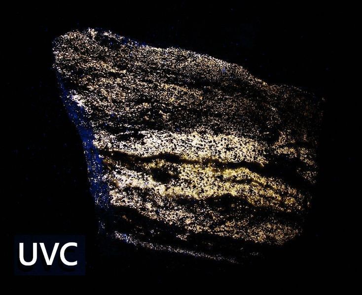 UV - minerál sfalerit - Zlaté Hory (14)