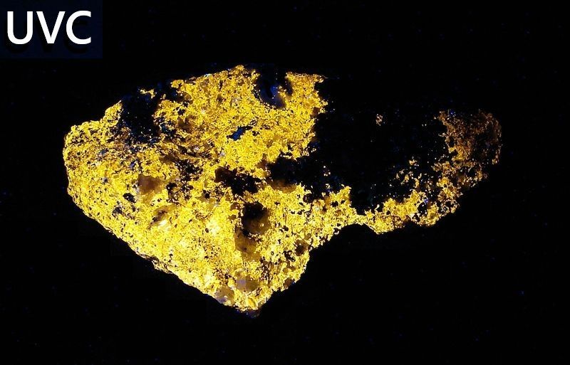 UV - minerál sfalerit - Zlaté Hory (16)